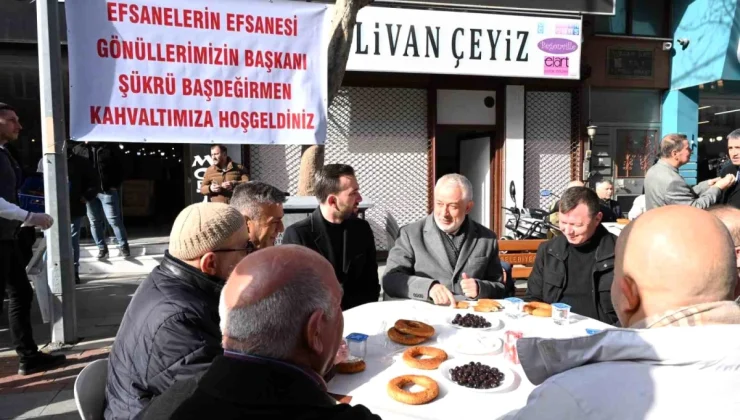 Isparta Belediye Başkanı Şükrü Başdeğirmen Yayla Mahallesi esnafıyla buluştu