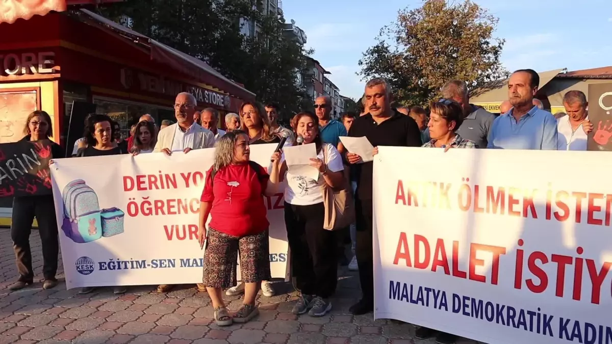 Malatya Demokratik Kadın Platformu, çocuklara yönelik şiddete dikkat çekti