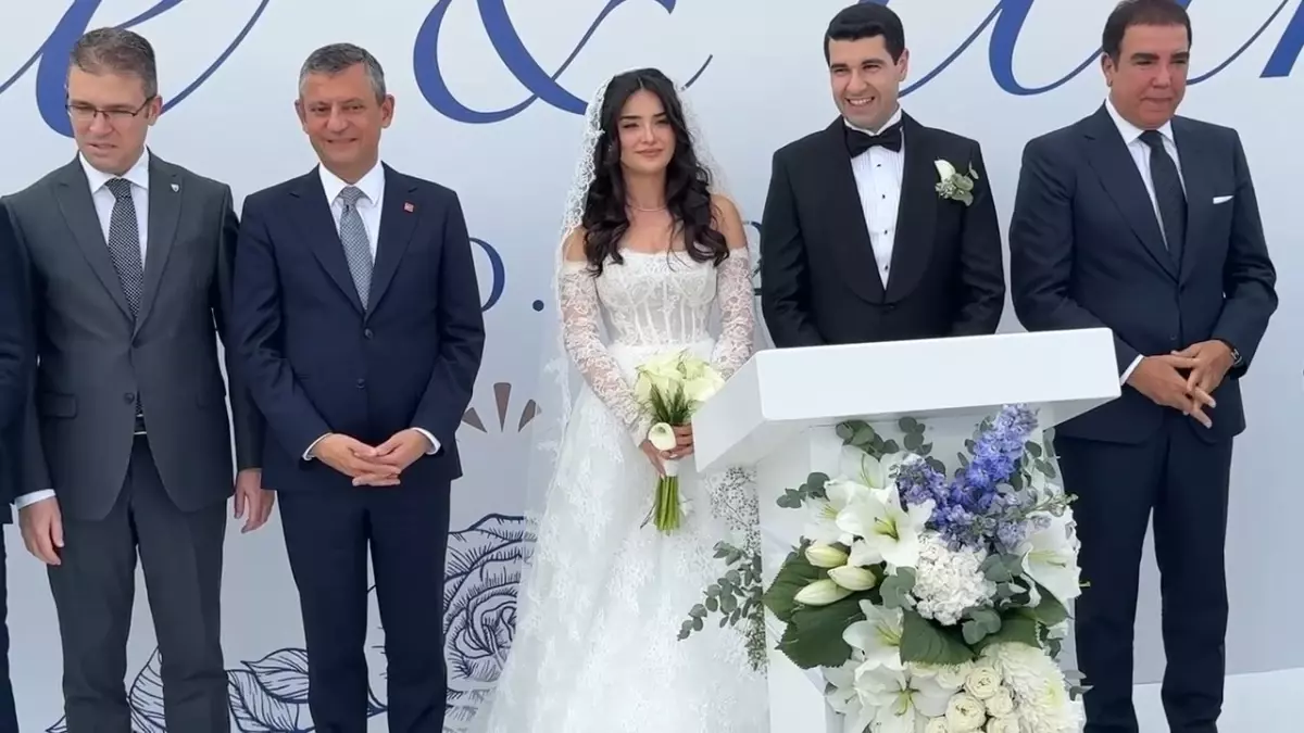 CHP Genel Başkanı Nikah Töreninde