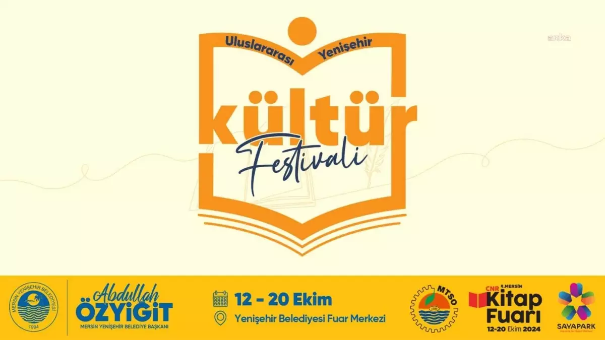 Mersin’de Uluslararası Yenişehir Kültür Festivali Başlıyor